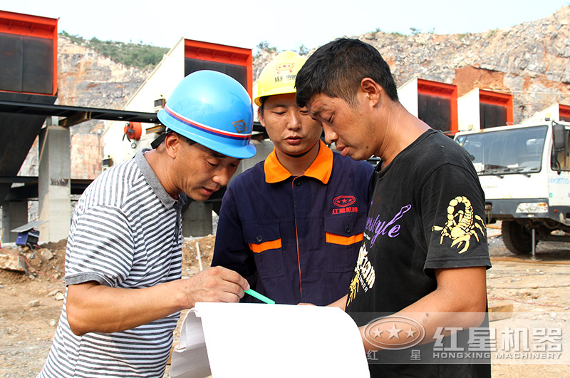 現(xiàn)場指導設備的安裝、調試