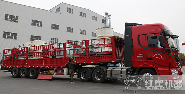 圓錐破碎機裝車、發(fā)貨