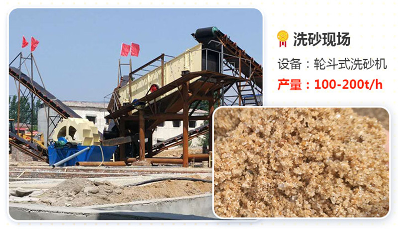 輪式洗砂機產(chǎn)量高、效果好